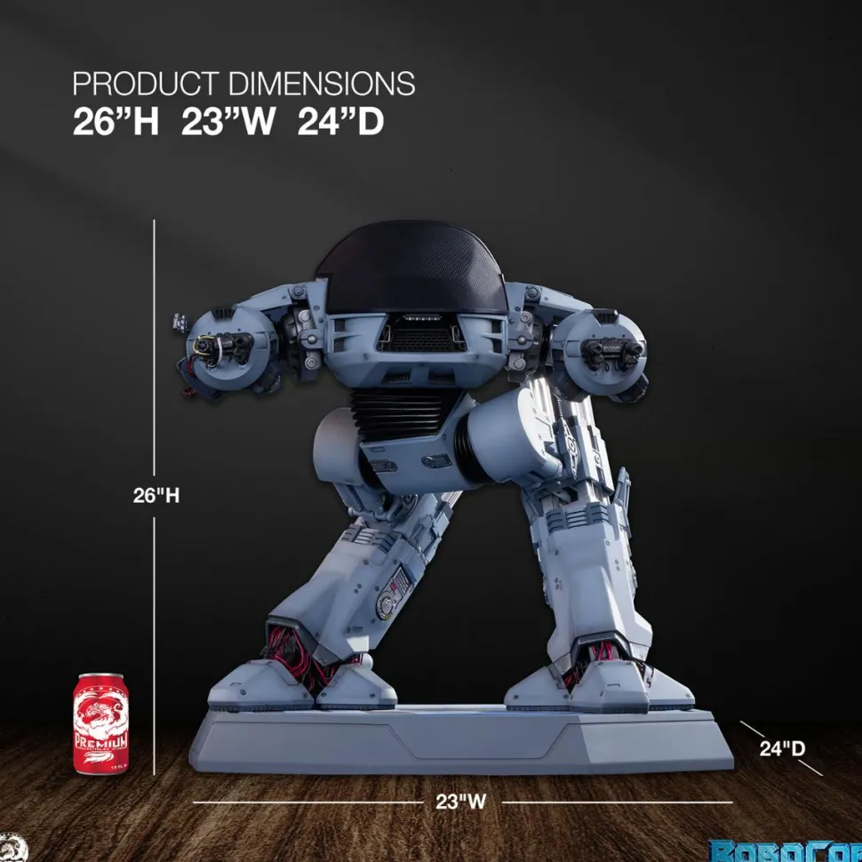 RoboCop (1987) - ED-209 1/4 Scale Statue