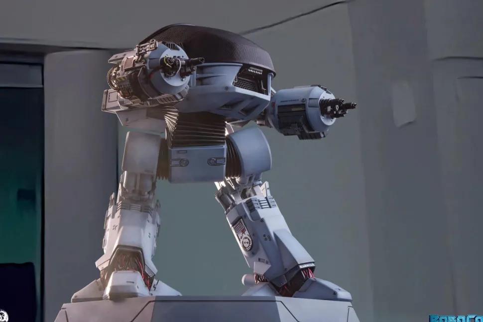 RoboCop (1987) - ED-209 1/4 Scale Statue