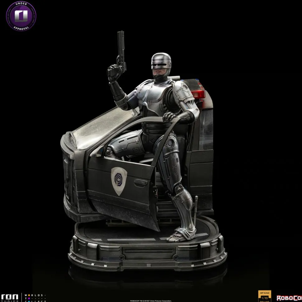RoboCop (1987) - RoboCop with Pistol Raised Deluxe 1/10th Scale Statue