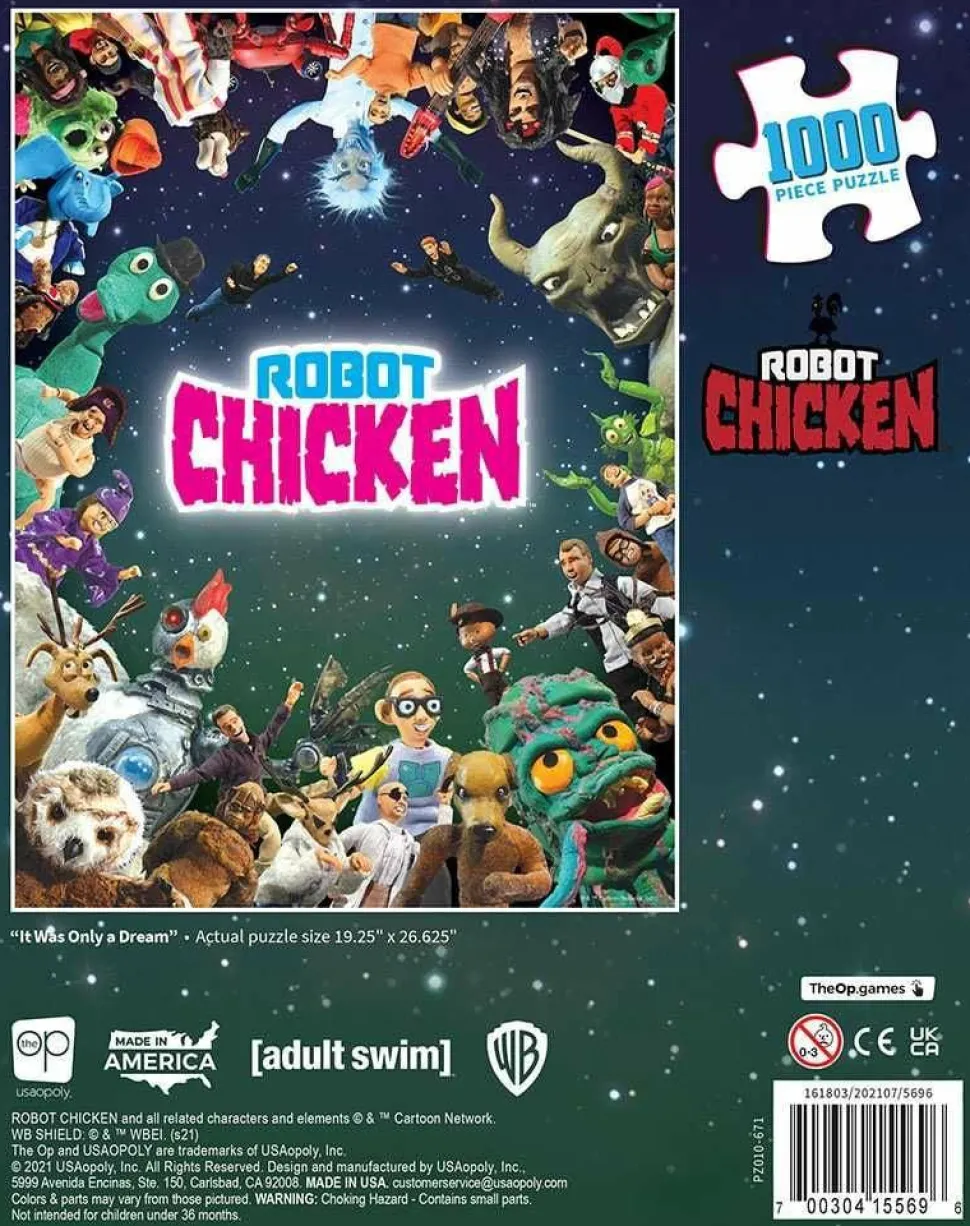 Robot Chicken - It Was Only a Dream Jigsaw Puzzle (1000 Pieces)