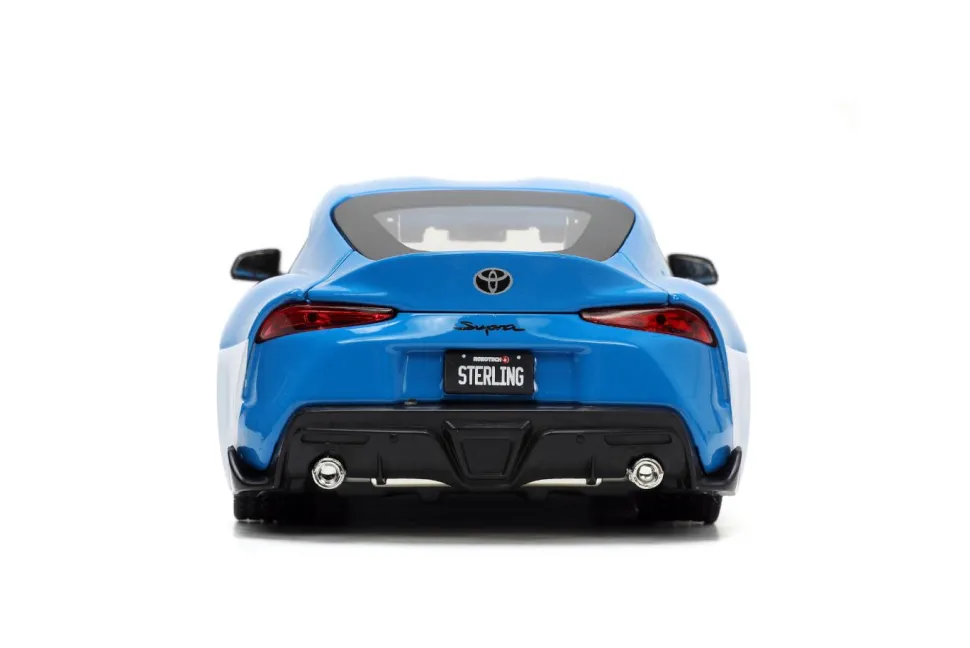 Robotech - Max Sterling & 2020 Toyota Supra Anime Hollywood Rides 1/24th Scale Die-Cast Vehicle Replica