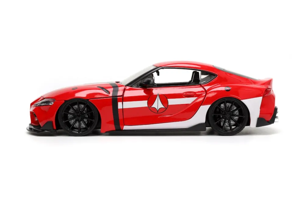 Robotech - Miriya Sterling & 2020 Toyota Supra Anime Hollywood Rides 1/24th Scale Die-Cast Vehicle Replica