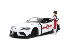 Robotech - Rick Hunter & 2020 Toyota Supra Anime Hollywood Rides 1/24th Scale Die-Cast Vehicle Replica