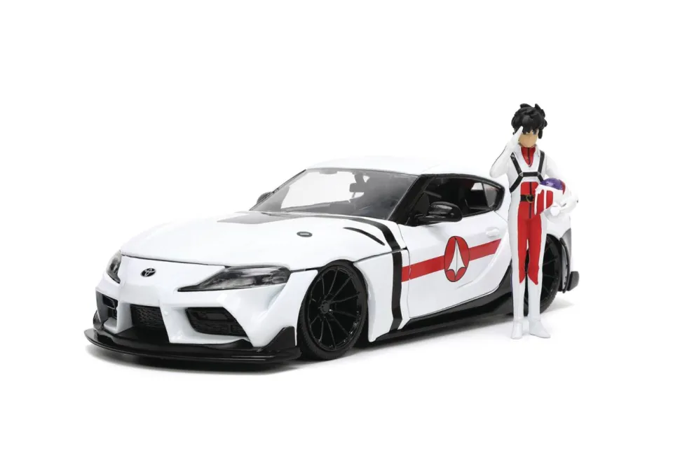 Robotech - Rick Hunter & 2020 Toyota Supra Anime Hollywood Rides 1/24th Scale Die-Cast Vehicle Replica