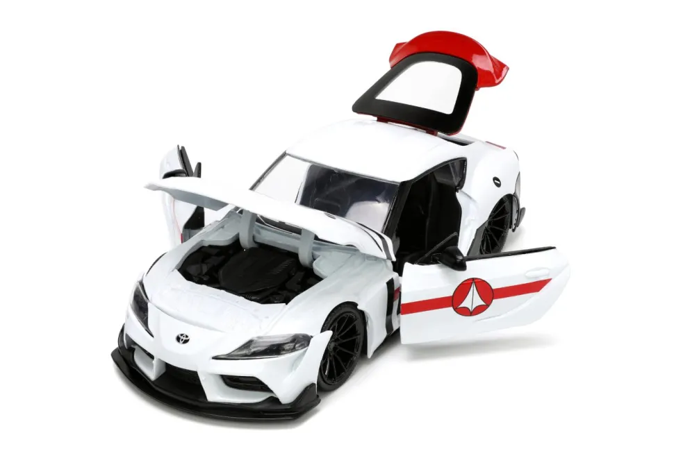 Robotech - Rick Hunter & 2020 Toyota Supra Anime Hollywood Rides 1/24th Scale Die-Cast Vehicle Replica