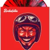 Rockafella - Devils Hand 7" Split Single Vinyl Record (Translucent Red with Black Splatter Vinyl Record)