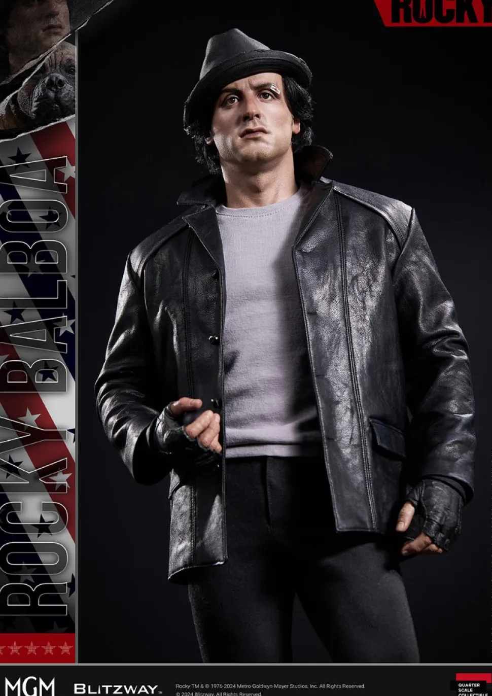 Rocky (1976) - Rocky Balboa & Butkus 1/4th Scale Statue