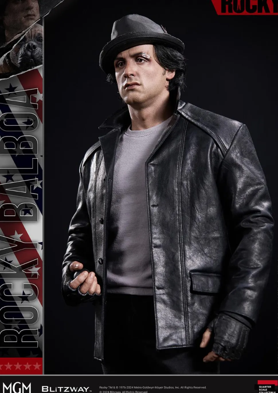 Rocky (1976) - Rocky Balboa & Butkus 1/4th Scale Statue