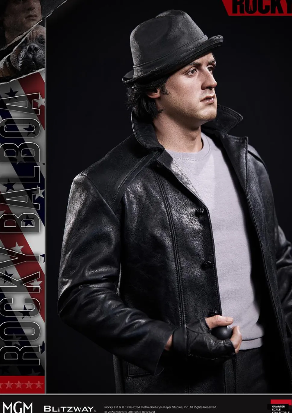 Rocky (1976) - Rocky Balboa & Butkus 1/4th Scale Statue