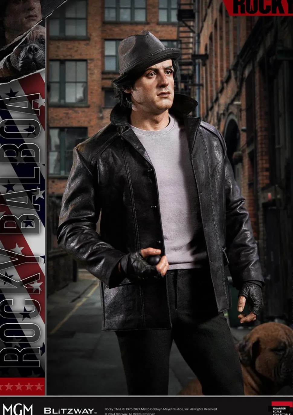 Rocky (1976) - Rocky Balboa & Butkus 1/4th Scale Statue