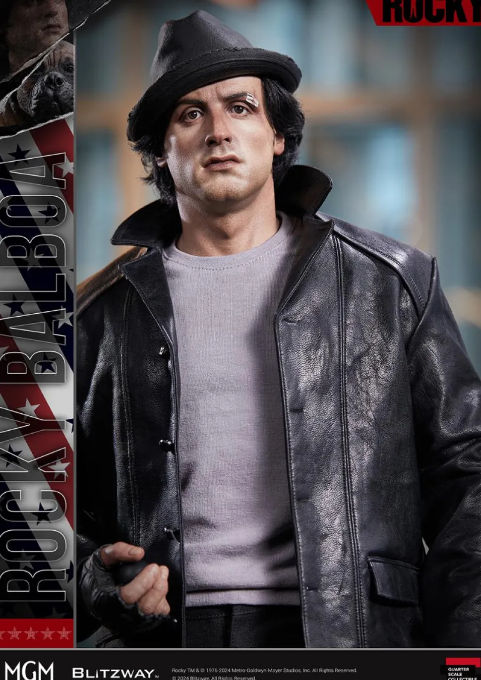 Rocky (1976) - Rocky Balboa & Butkus 1/4th Scale Statue