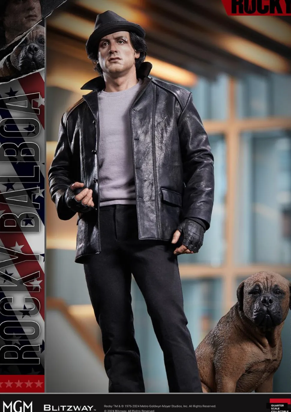 Rocky (1976) - Rocky Balboa & Butkus 1/4th Scale Statue