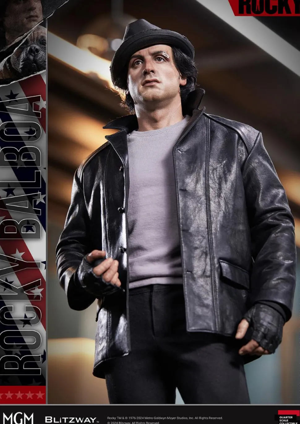 Rocky (1976) - Rocky Balboa & Butkus 1/4th Scale Statue