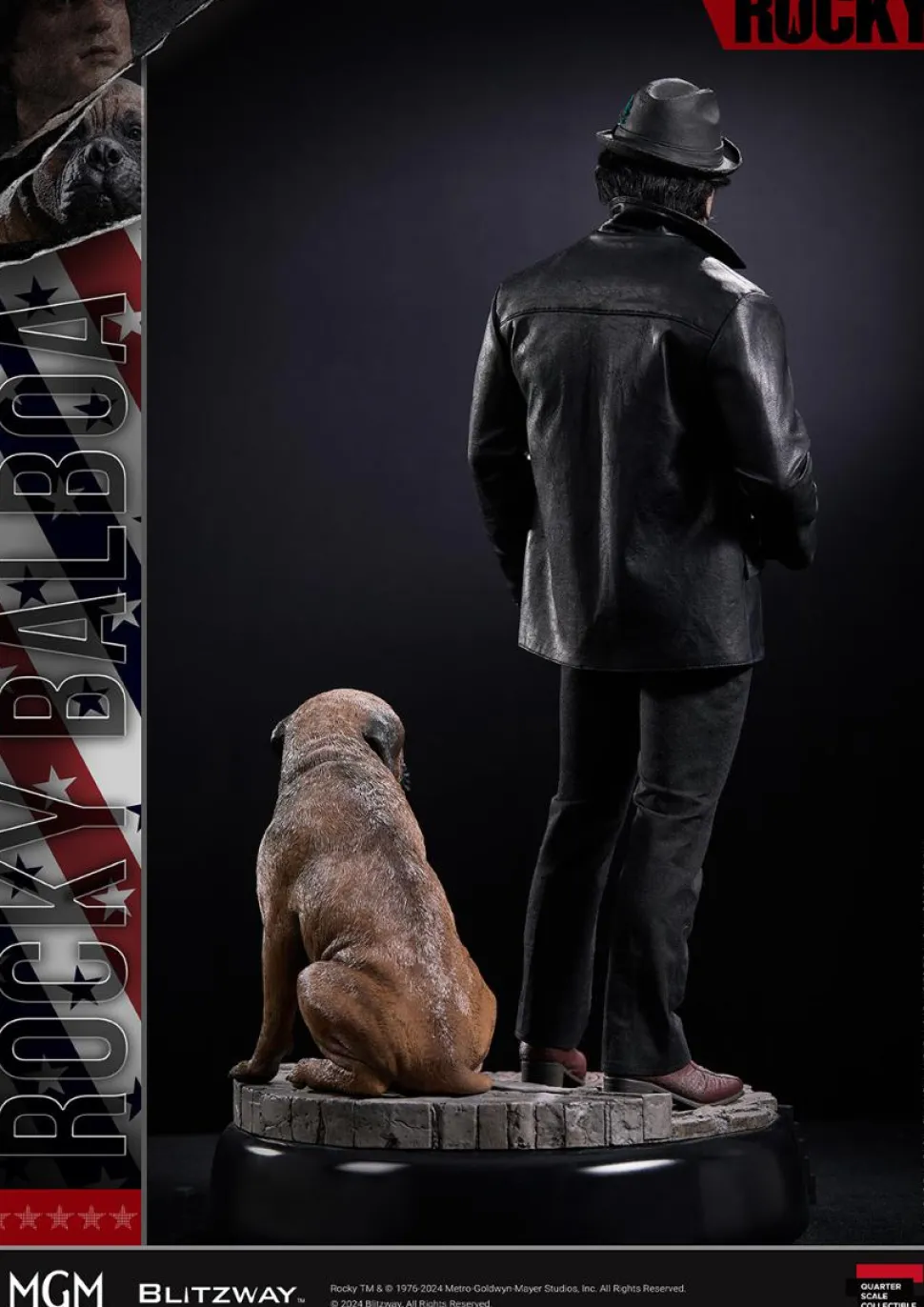 Rocky (1976) - Rocky Balboa & Butkus 1/4th Scale Statue