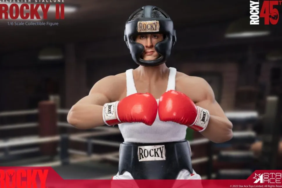 Rocky II - Rocky Balboa in Boxing Gear 1/6th Scale Action Figure