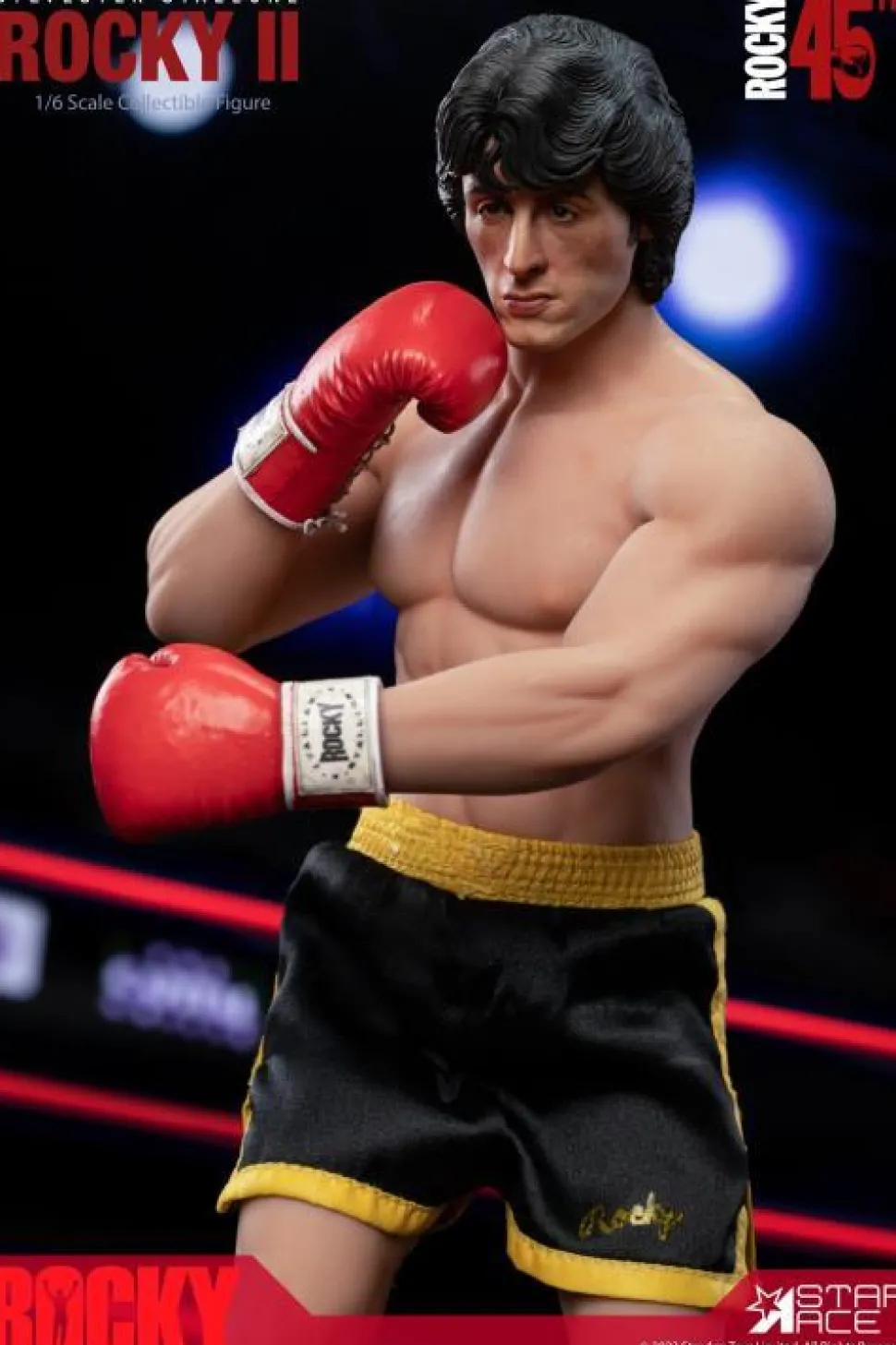 Rocky II - Rocky Balboa in Boxing Gear 1/6th Scale Action Figure