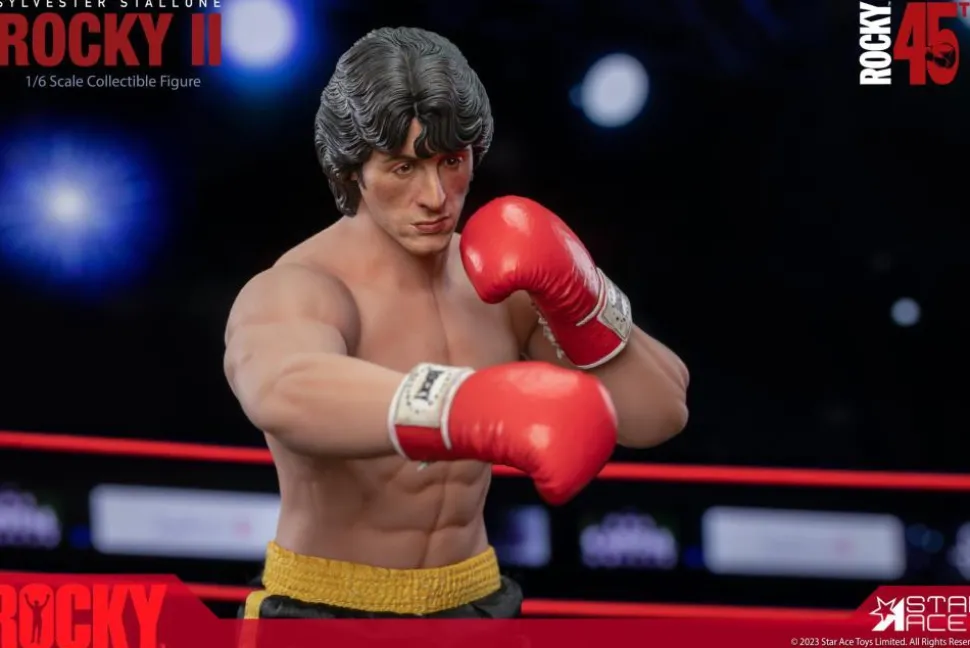 Rocky II - Rocky Balboa in Boxing Gear 1/6th Scale Action Figure