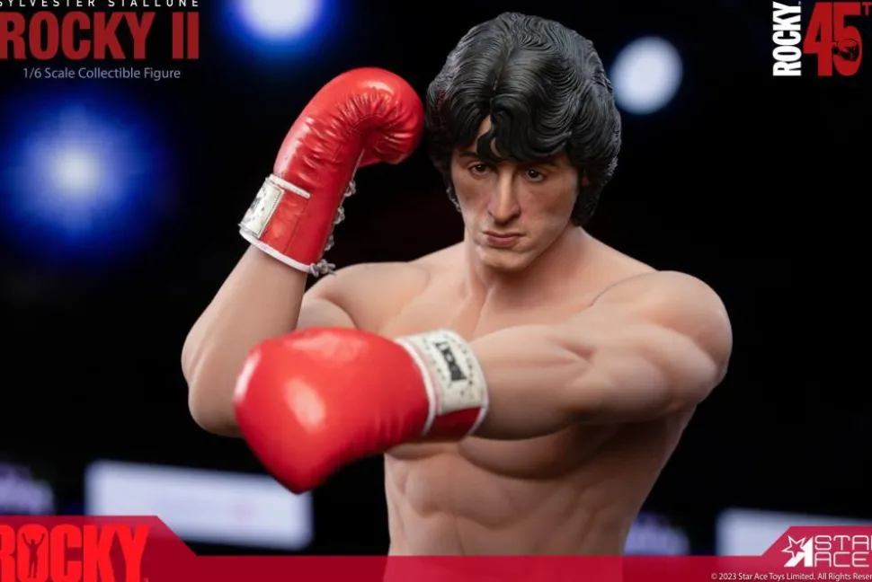 Rocky II - Rocky Balboa in Boxing Gear 1/6th Scale Action Figure