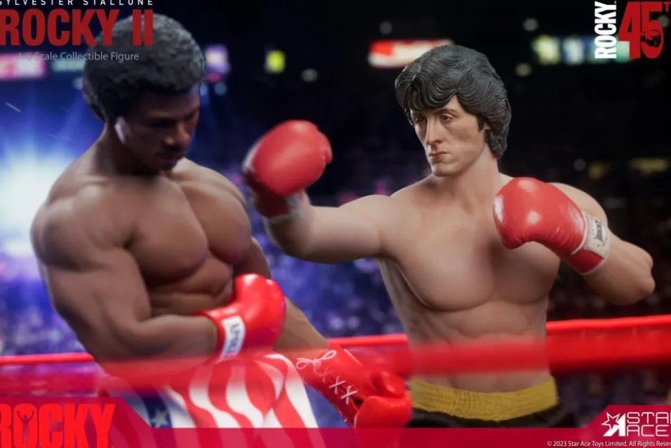 Rocky II - Rocky Balboa in Boxing Gear 1/6th Scale Action Figure