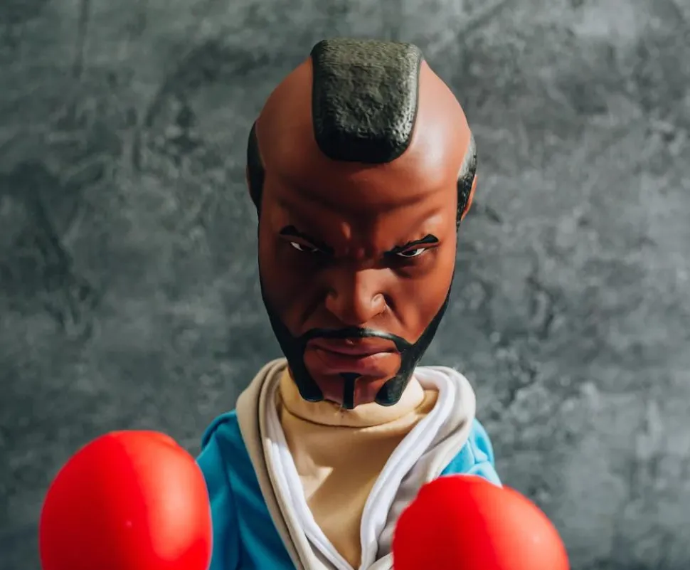 Rocky III - Clubber Lang Rocky Reachers 13" Boxing Puppet