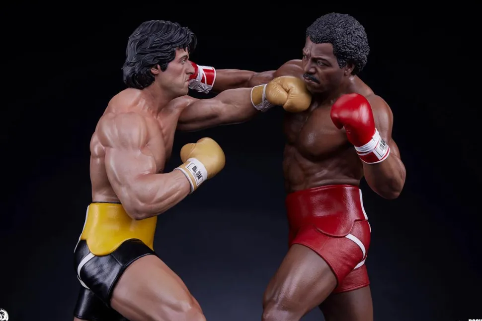 Rocky III - Rocky Balboa and Apollo Creed 1/4 Scale Diorama Statue