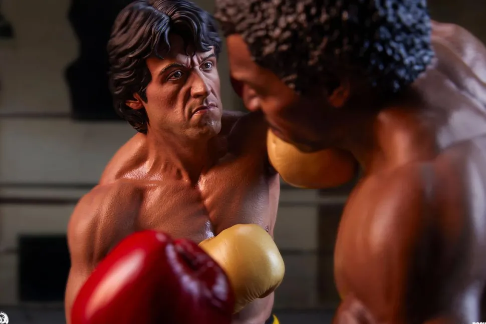 Rocky III - Rocky Balboa and Apollo Creed 1/4 Scale Diorama Statue