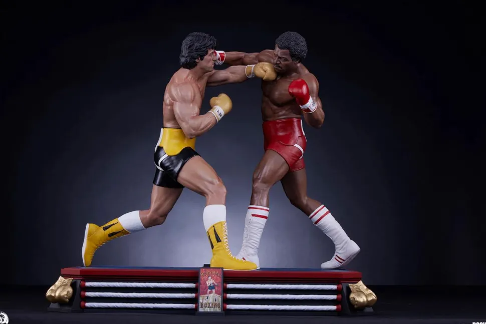 Rocky III - Rocky Balboa and Apollo Creed 1/4 Scale Diorama Statue