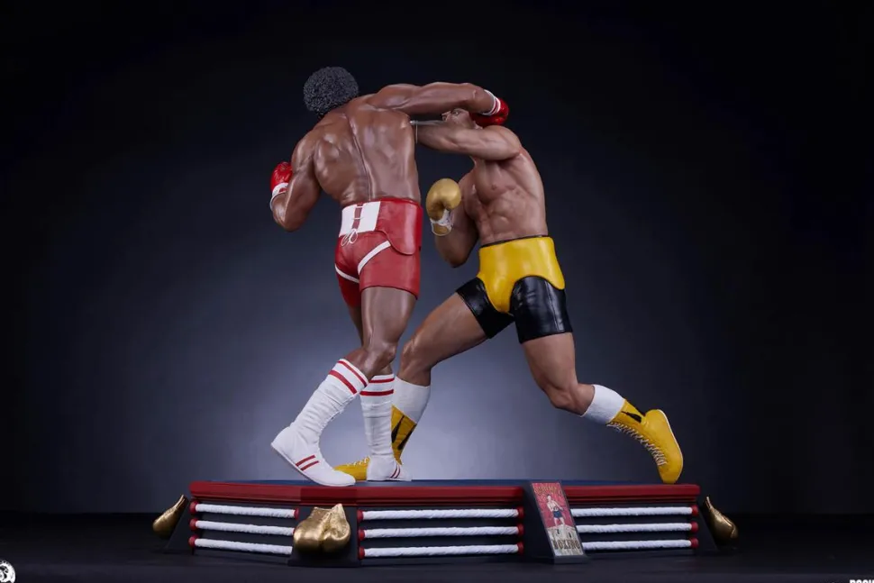 Rocky III - Rocky Balboa and Apollo Creed 1/4 Scale Diorama Statue