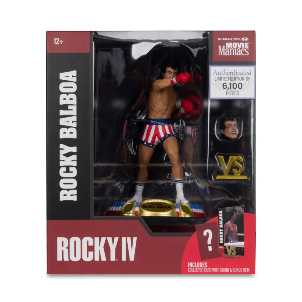 Rocky IV - Rocky Balboa Movie Maniacs 6" Scale PVC Statue