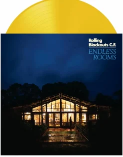 Rolling Blackouts Coastal Fever - Endless Rooms LP Vinyl Record (Loser Edition Yellow Coloured Vinyl)