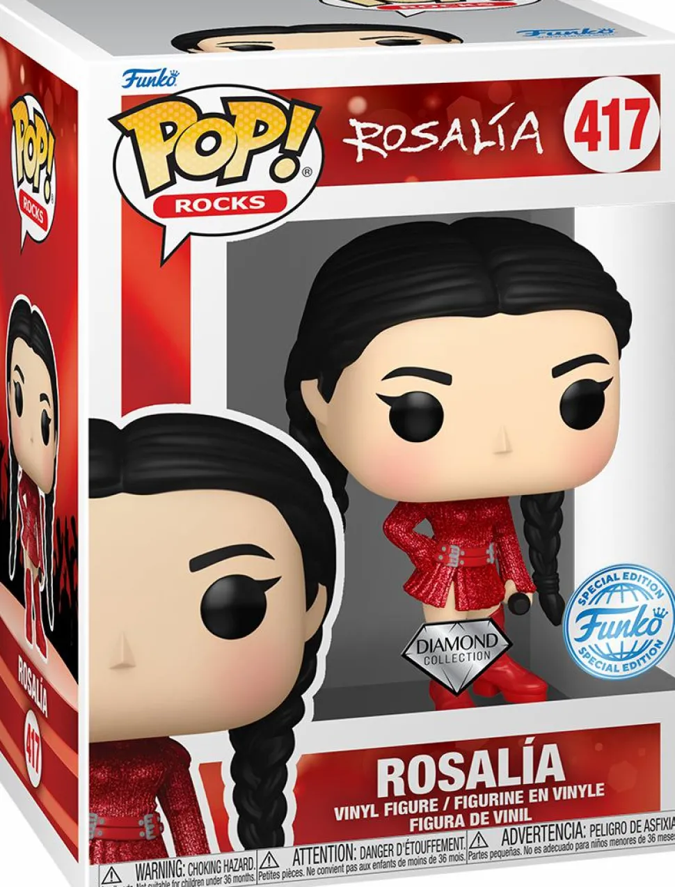 Rosalía - Rosalía (BIZCOCHITO) Diamond Glitter Pop! Vinyl Figure