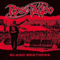 Rose Tattoo - Blood Brothers 2xLP Vinyl Record (Blood Red Coloured Vinyl)