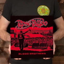 Rose Tattoo - Blood Brothers 2xLP Vinyl Record (Blood Red Coloured Vinyl)