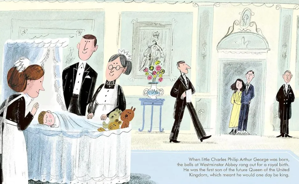 Royal Family - King Charles III Little People, Big Dreams Hardcover Book