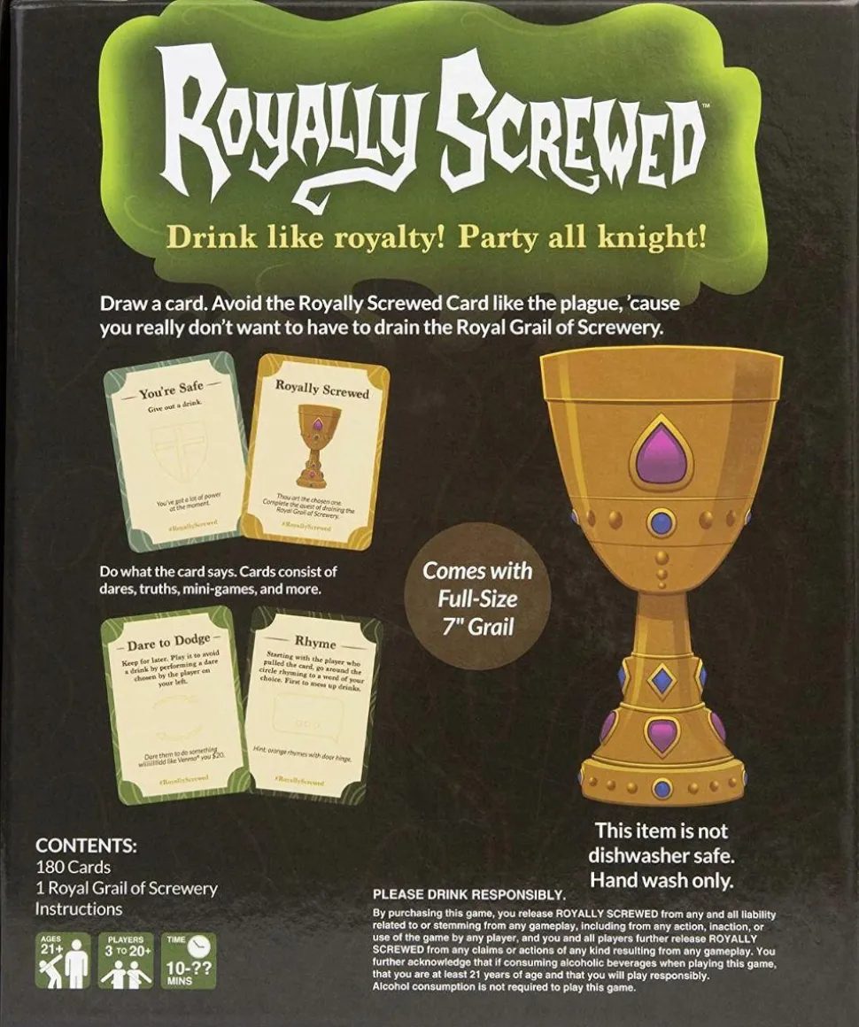 Royally Screwed - Drinking Card Game