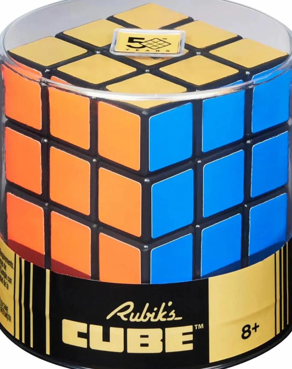 Rubik's - Rubik's Cube Retro 50th Anniversary Edition 3x3 Puzzle
