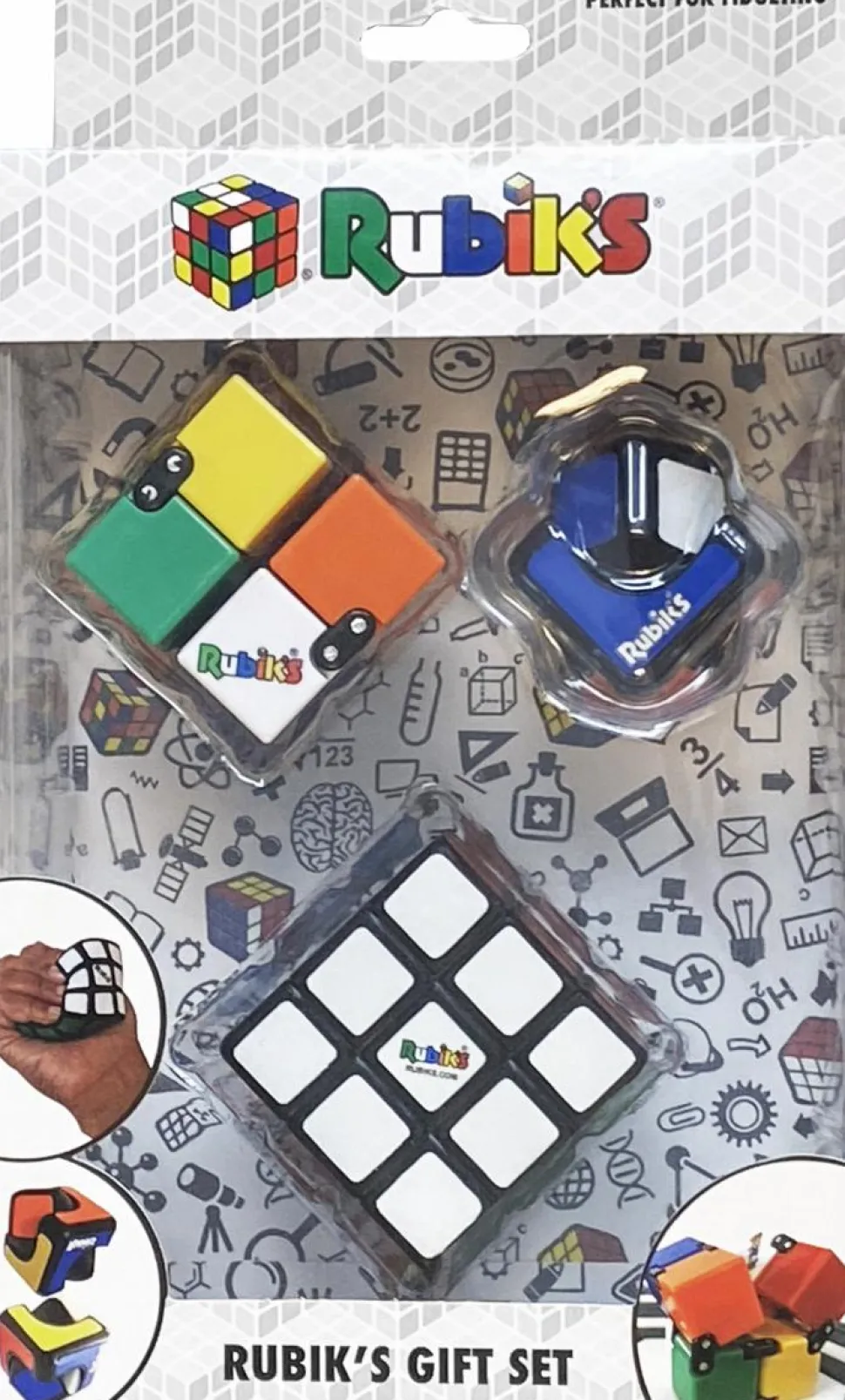 Rubiks - Rubik's Squishy Cube, Infinity Cube and Spin Cublet Gift Set