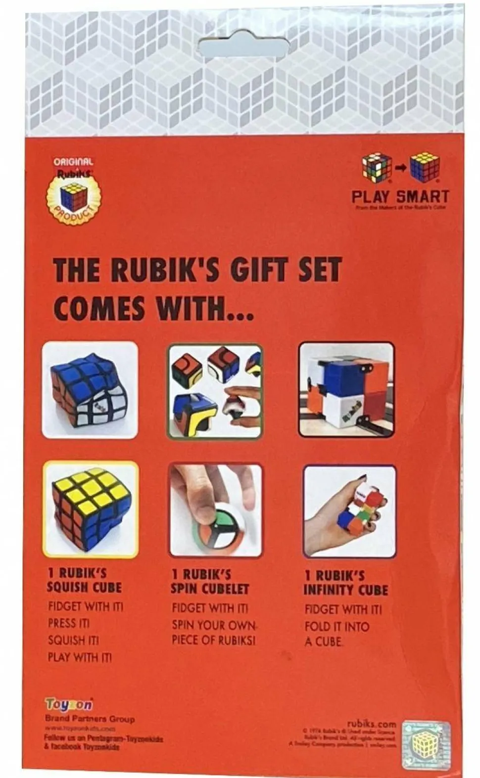 Rubiks - Rubik's Squishy Cube, Infinity Cube and Spin Cublet Gift Set