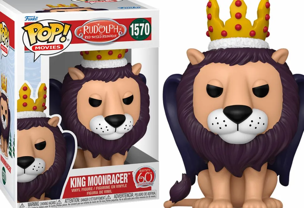 Rudolph the Red Nosed Reindeer: 60th Anniversary - King Moonracer Pop! Vinyl Figure