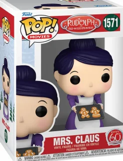 Rudolph the Red Nosed Reindeer: 60th Anniversary - Mrs. Claus Pop! Vinyl Figure