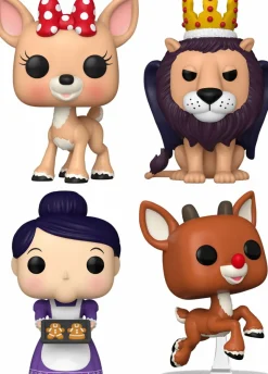 Rudolph the Red Nosed Reindeer: 60th Anniversary - Christmas Town Pop! Vinyl Bundle (Set of 4)