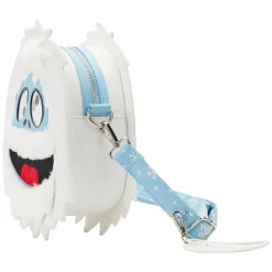Rudolph the Red-Nosed Reindeer - Bumble Head Lenticular 11” Faux Leather Crossbody Bag