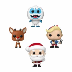 Rudolph the Red-Nosed Reindeer - Christmas Tree Holiday Box Pocket Pop! Vinyl 4-Pack