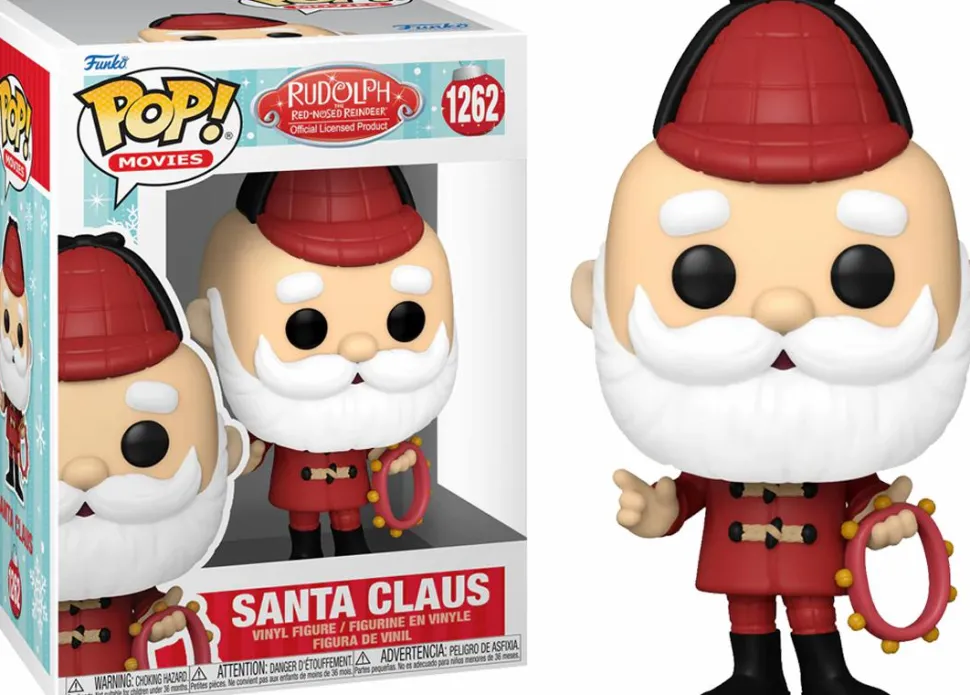 Rudolph the Red-Nosed Reindeer - Santa Claus Pop! Vinyl Figure