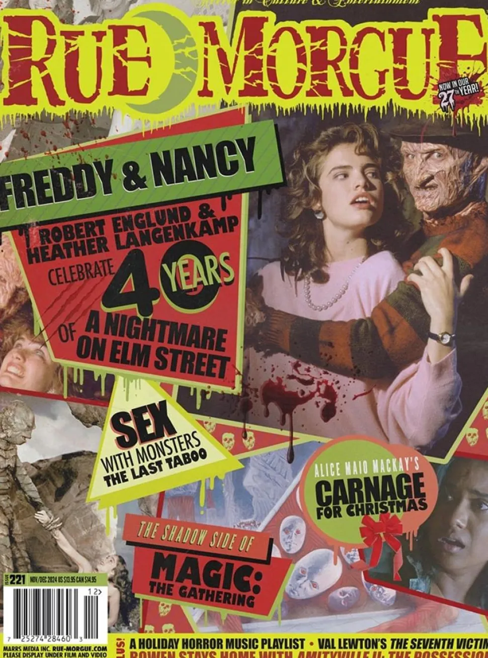 Rue Morgue Magazine - Issue #221 November/December 2024 Paperback Book
