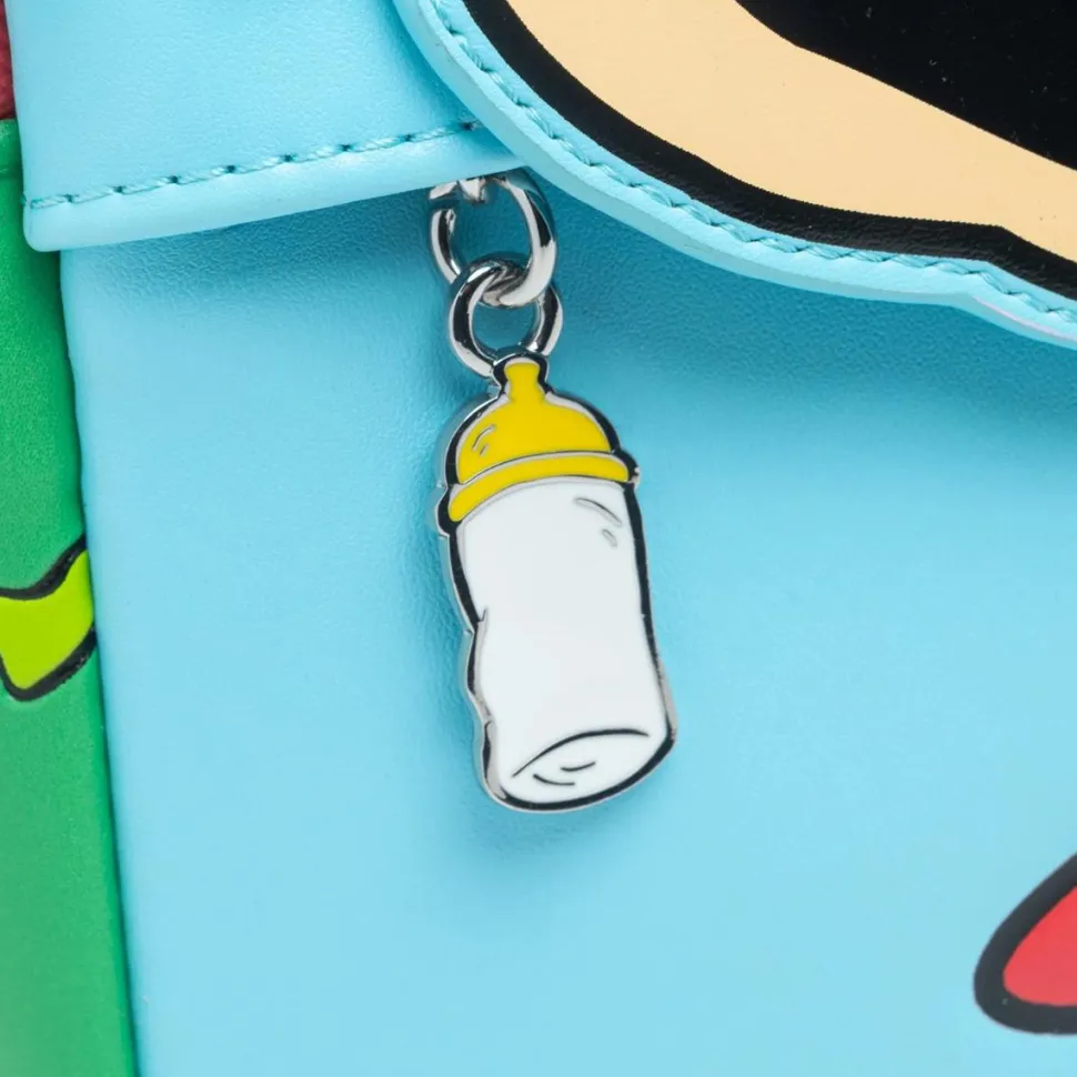 Rugrats - Chuckie Cosplay 10" Faux Leather Mini Backpack