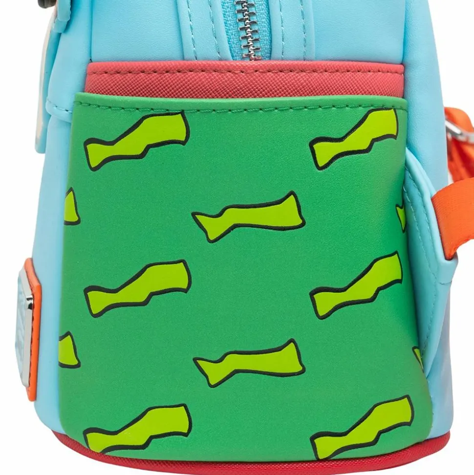 Rugrats - Chuckie Cosplay 10" Faux Leather Mini Backpack