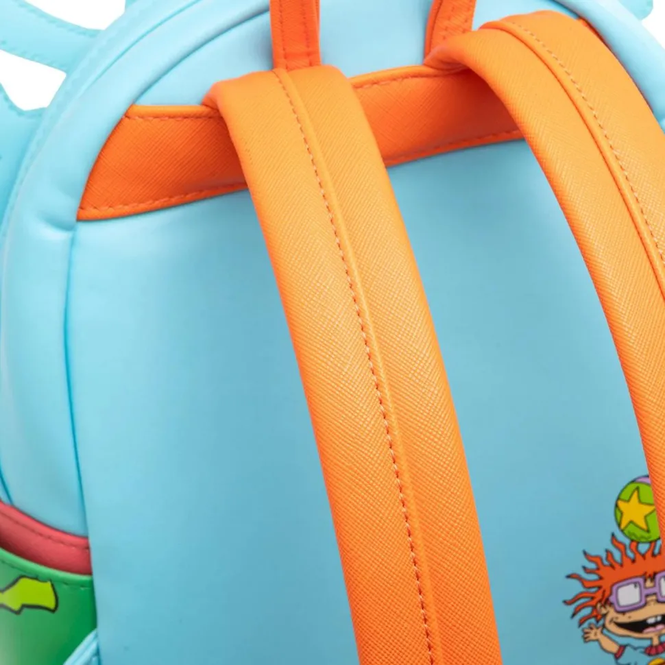 Rugrats - Chuckie Cosplay 10" Faux Leather Mini Backpack