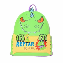 Rugrats - Reptar Bar 10” Faux Leather Mini Backpack