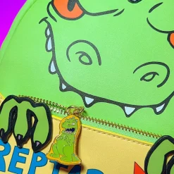 Rugrats - Reptar Bar 10” Faux Leather Mini Backpack
